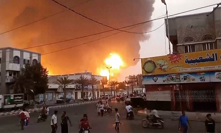 Israel says downs missiles fired from Yemen