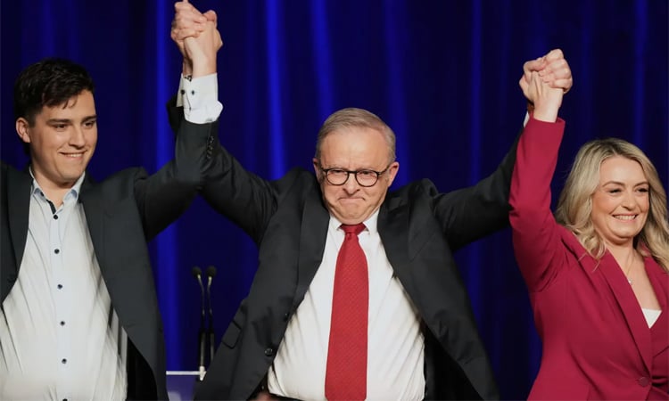 Australian PM basks in win, vows 'orderly' government