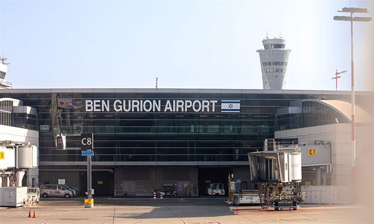Israel army reports 'fall' near airport after bid to down Yemen missile