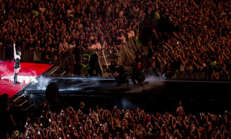 'Two million' throng Lady Gaga concert at Rio's Copacabana