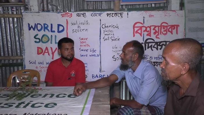 Farmers set up crop hospital in Netrokona