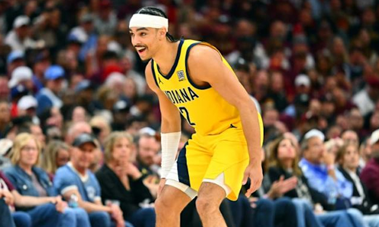Pacers shock Cavs, Warriors shoot down Rockets to advance in NBA playoffs