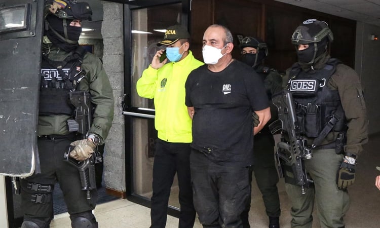 Colombia arrests 217 suspected members of top drug cartel