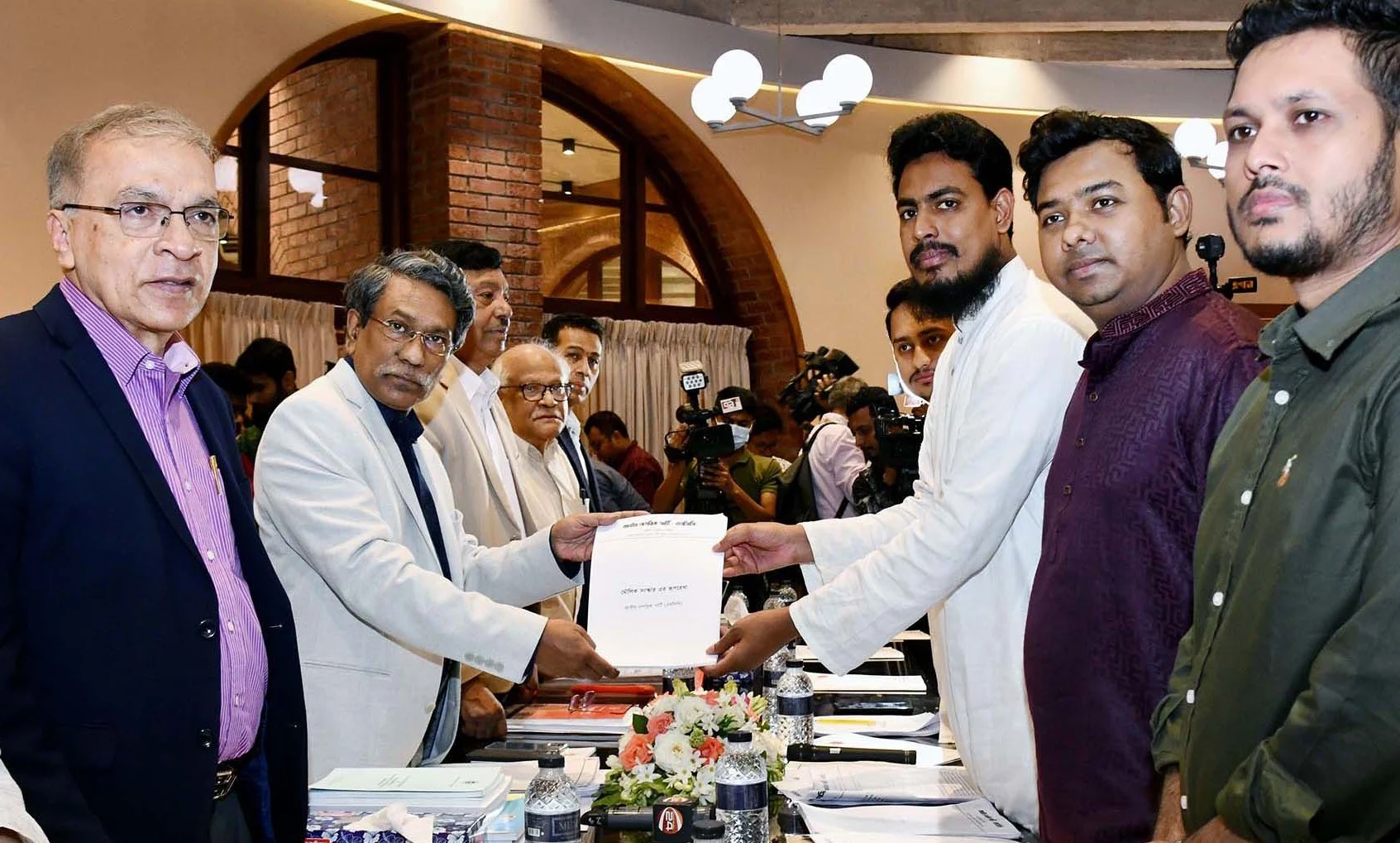 Consensus Commission, NCP talks begin