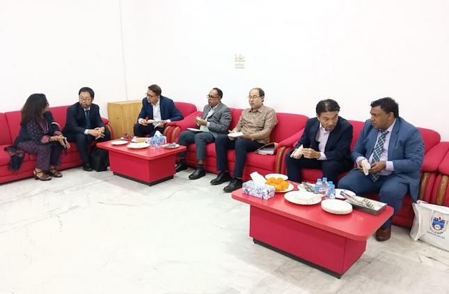 NSTU VC meets JICA chief representative