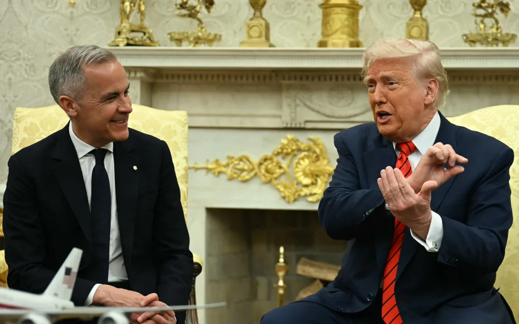 Trump and Canada's Carney hold high-stakes meeting
