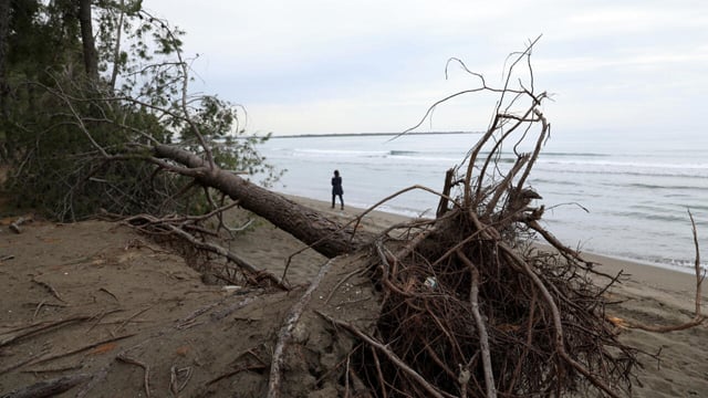 Booming tourism and climate change threaten Albania's coast