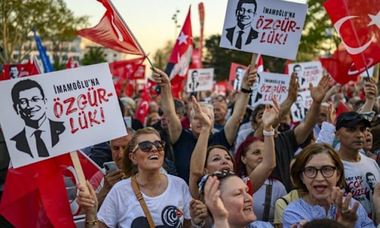 Turkey blocks X account of jailed government opponent