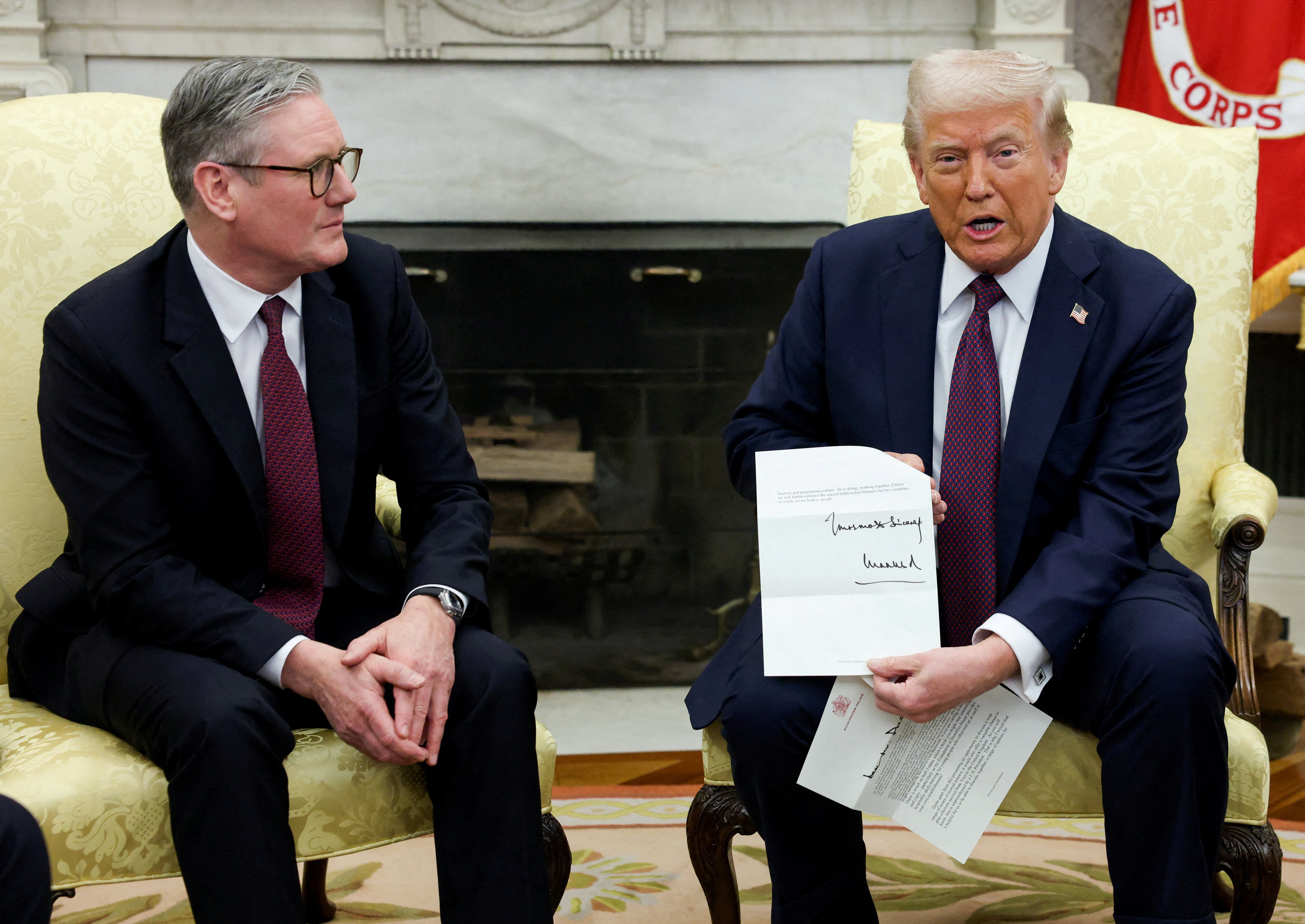 Trump calls US-UK agreement 'full and comprehensive'