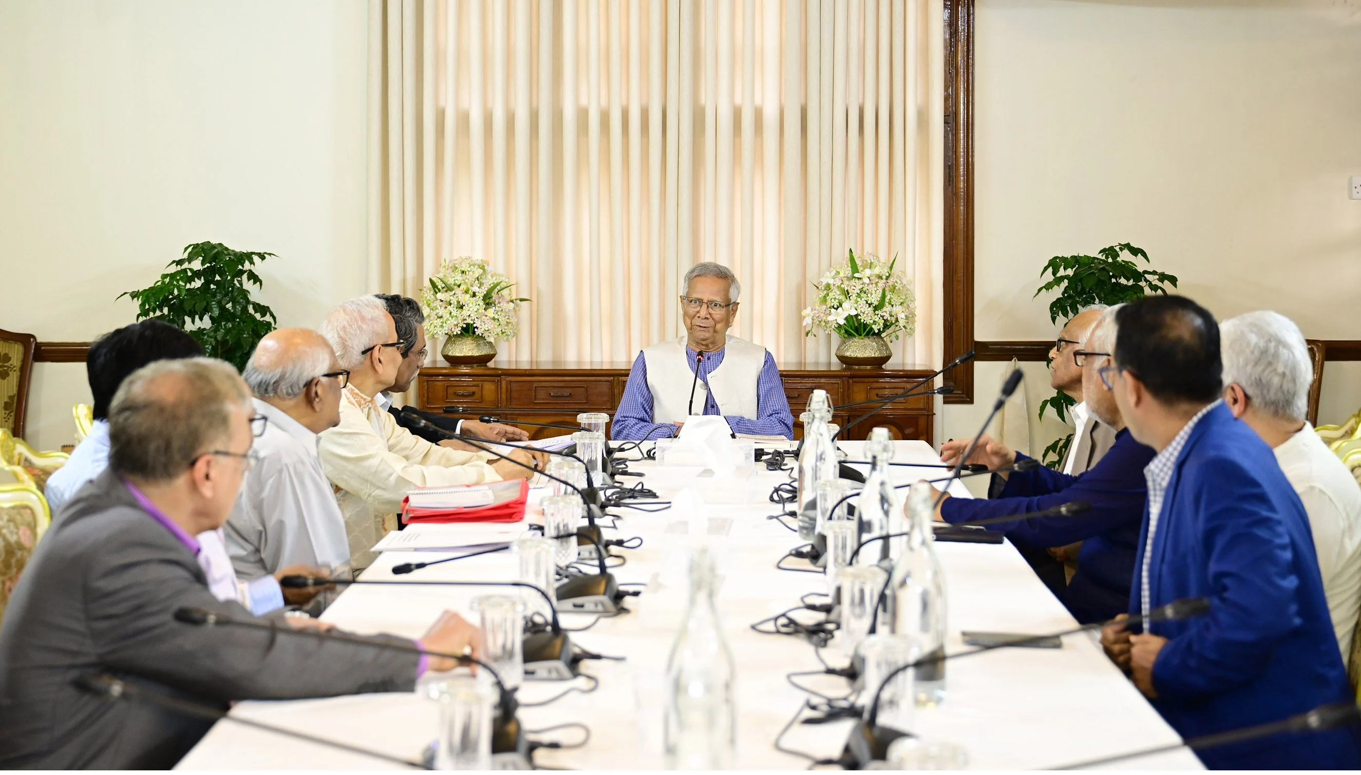 CA for finalizing work plan for next phase of talks with political parties 