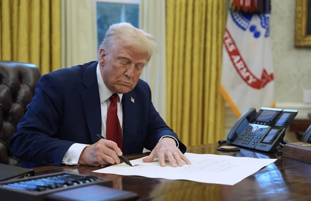 Trump launches paid self-deportation program to end 'invasion'