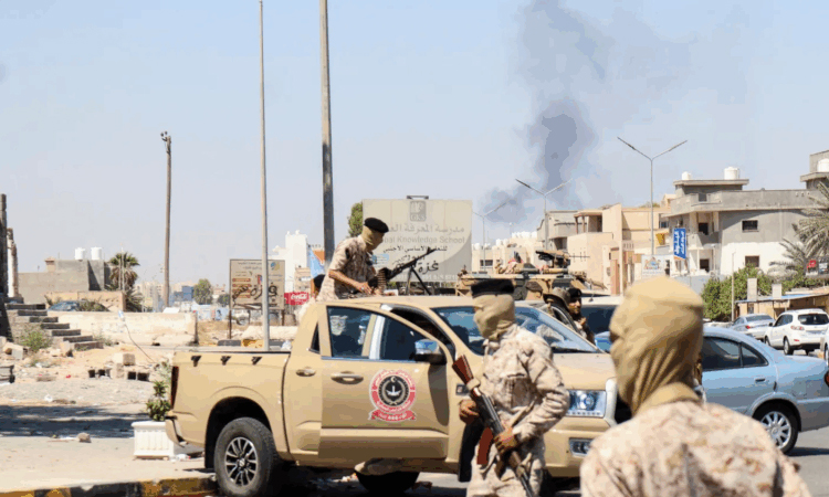 Clashes in Libyan capital, armed group leader killed: media