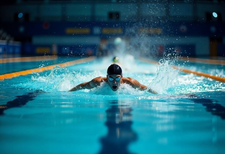 Swimming, football, athletics training concludes 