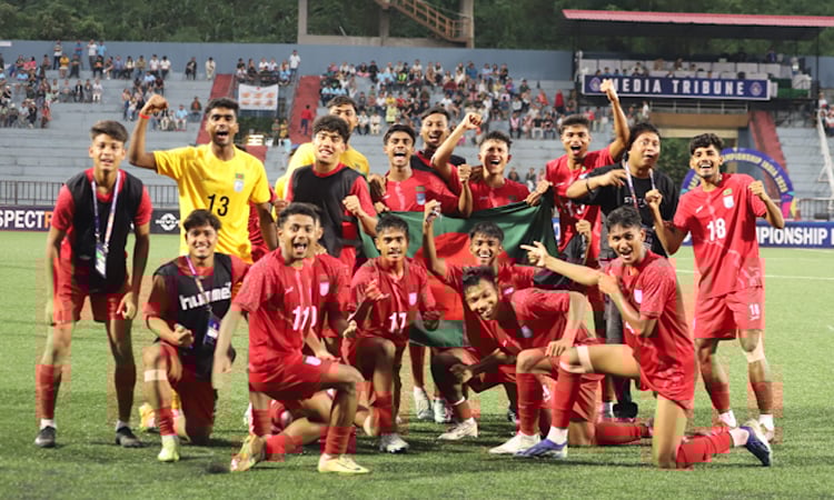 Bangladesh storm into SAFF U-19 Championship final 