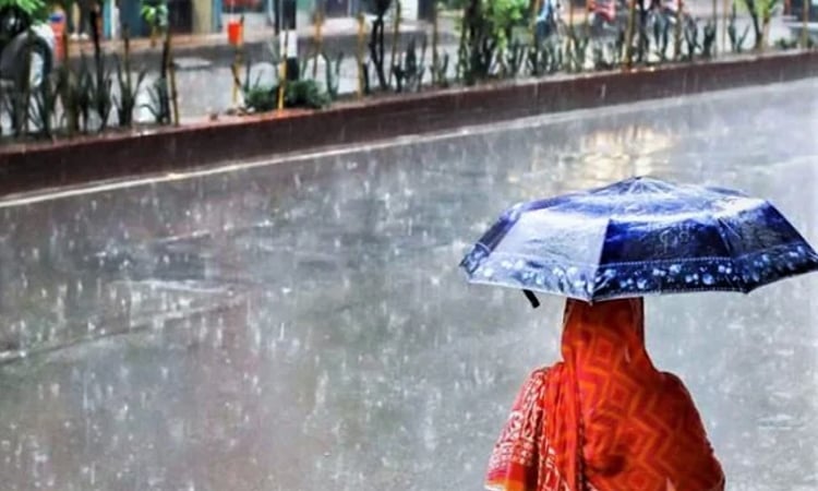 Light to moderate rain in parts of country
