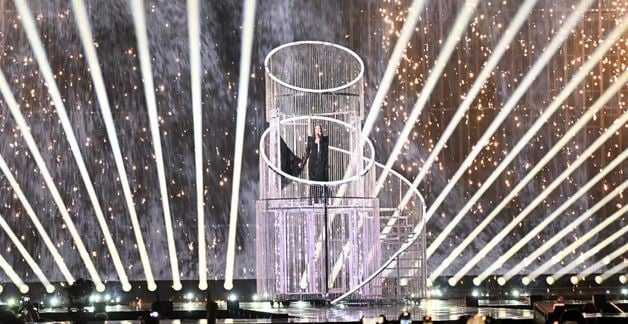 Lights, cameras, action at Eurovision Song Contest final