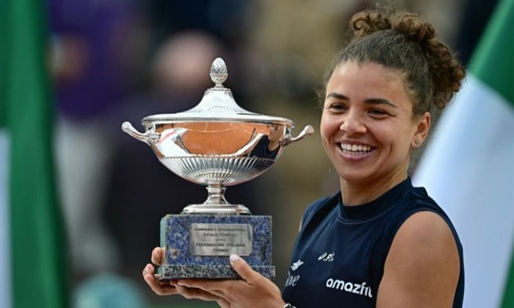 Joyous Paolini makes history seeing off Gauff to win Italian Open