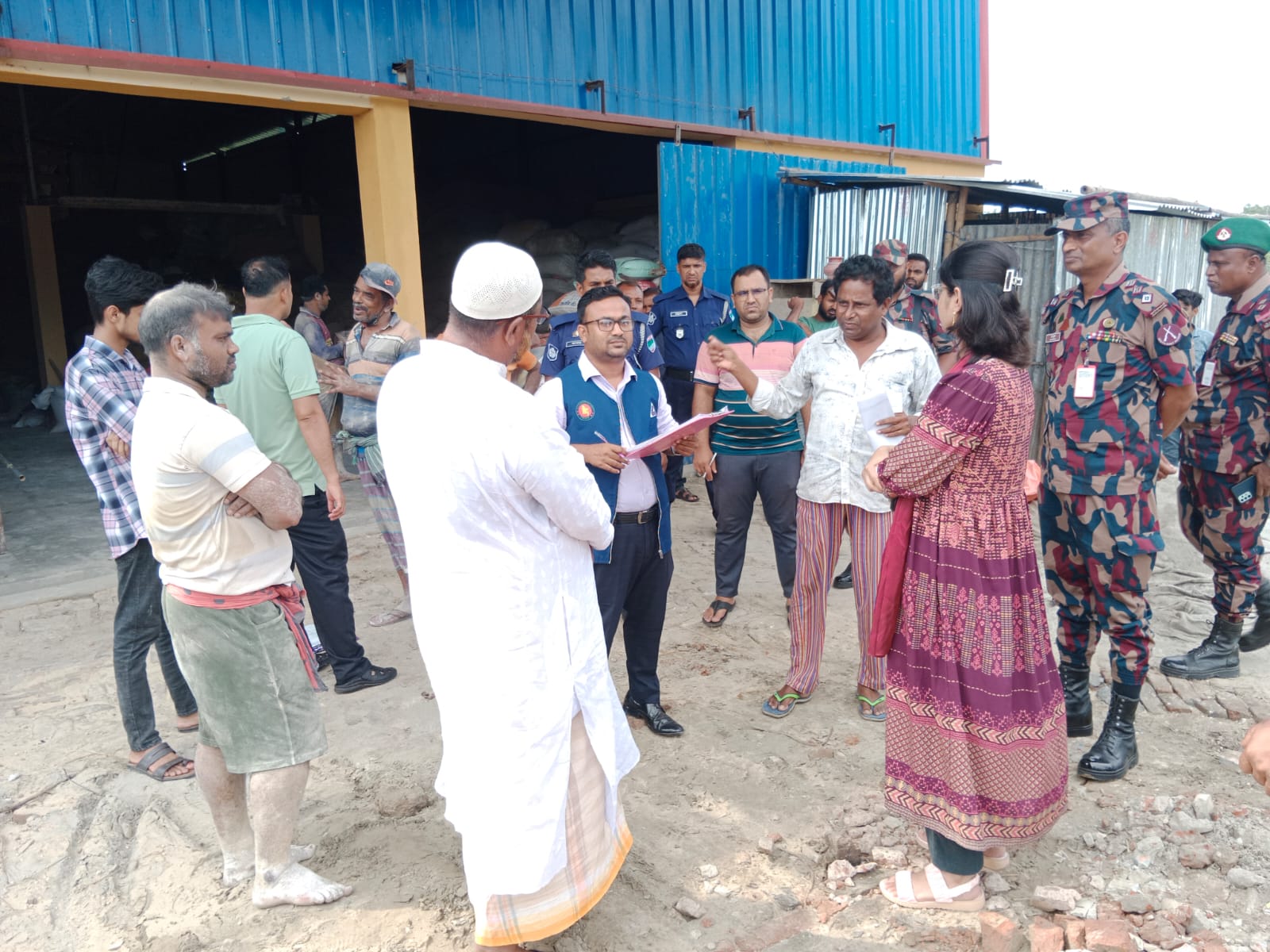 Adulterated fish feed seized, fined Tk 30,000 in Kolaroa upazila