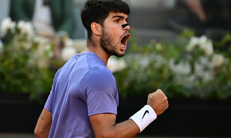 Rome champion Alcaraz expects French Open threat from 'insane' Sinner