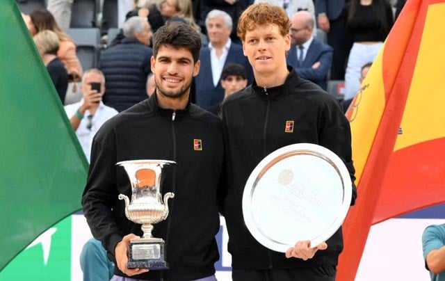 'Man to beat' Alcaraz wary of sharper Sinner at French Open