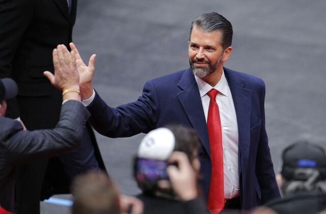 Trump Jr says 'maybe one day' he'll run for US president