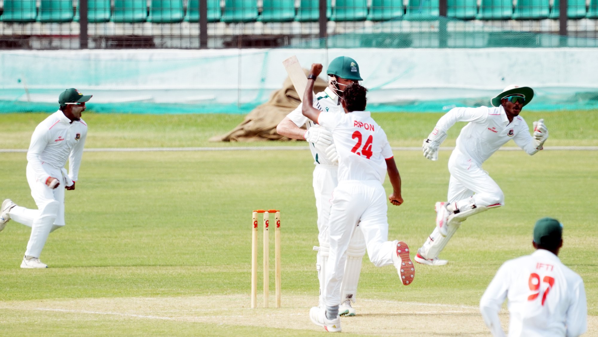 Bangladesh emerging team dismissed for 308 against SA