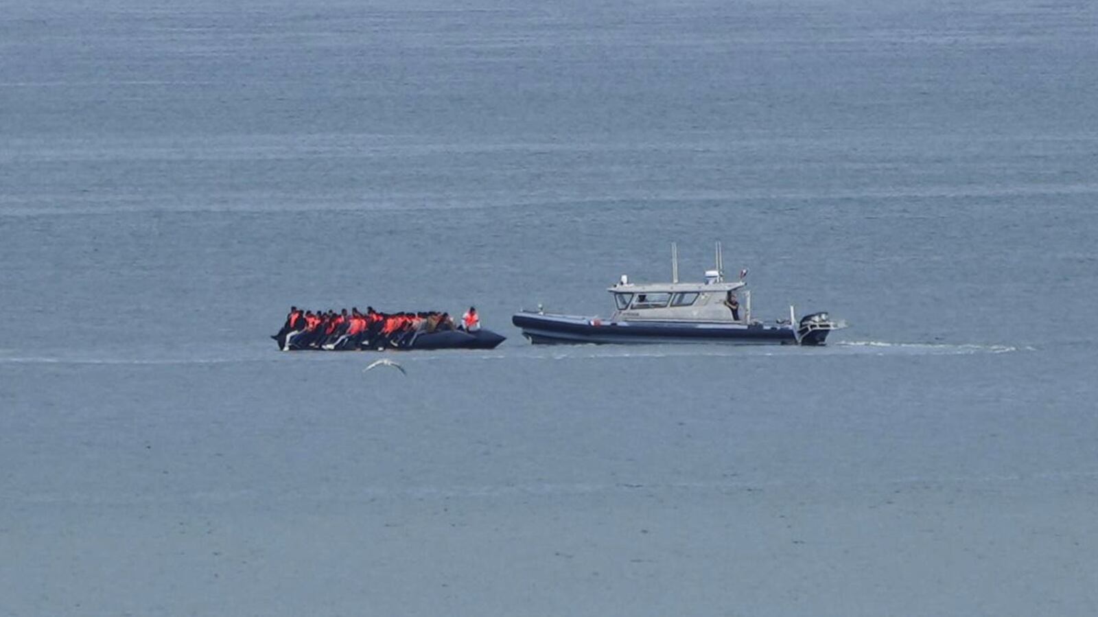 Child, woman die seeking to cross Channel to England