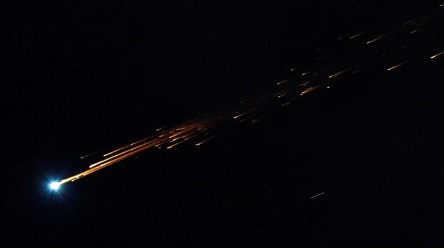 Israel military says intercepted missile fired from Yemen