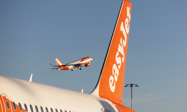 British airline EasyJet widens first-half losses