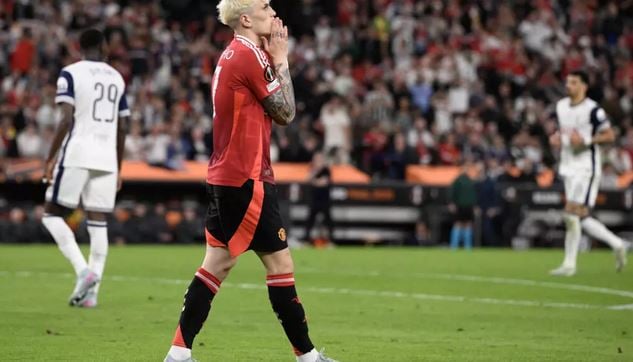 Garnacho unsure of Man Utd future after Europa League final snub