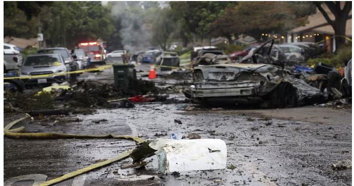 Multiple deaths after small plane crash in California