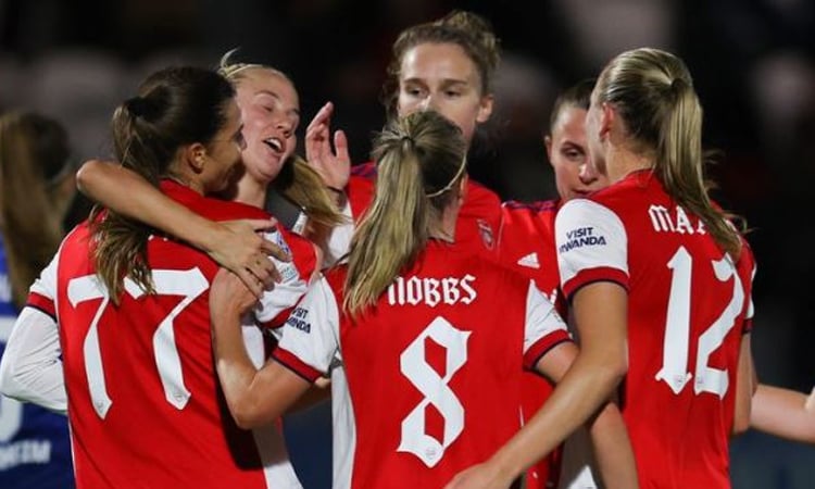 Arsenal 'humble' but 'all-in' for women's Champions League final