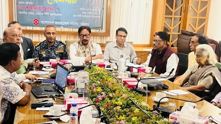 Waterlogging in Ctg to decrease by 50-60pc this monsoon: CCC Mayor