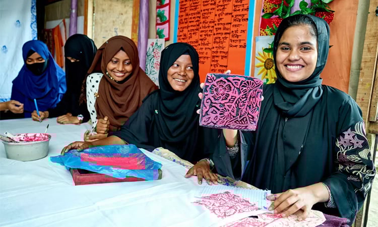 Women entrepreneurs thrive getting trainings by NGO