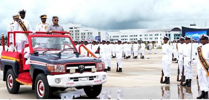 Graduation parade of 463 new navy sailors held