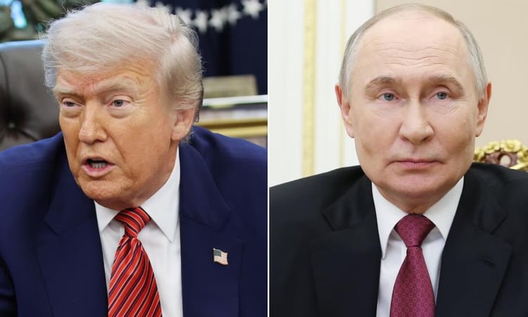 Trump slams 'crazy' Putin as Russia pummels Ukraine with massive drone attack
