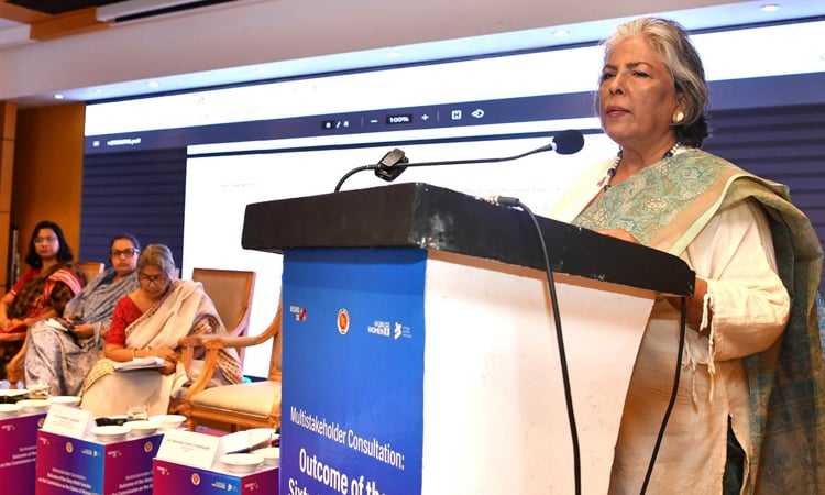 Sharmin for united effort to prevent violence against women