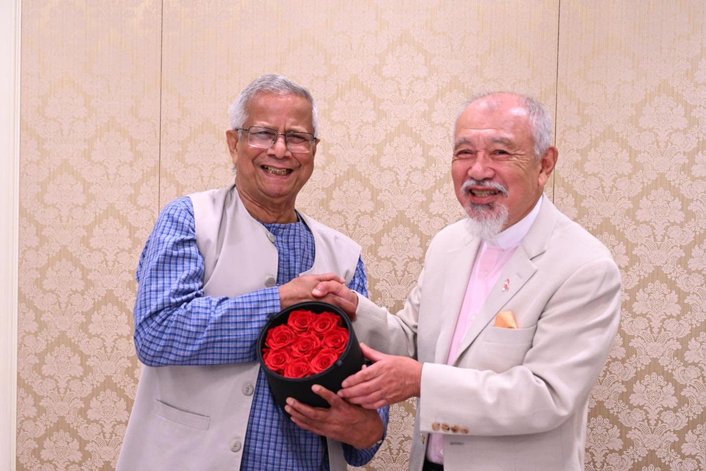 Nippon Foundation head meets Chief Adviser 
