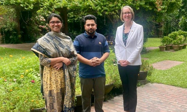 UK envoy meets NCP leaders