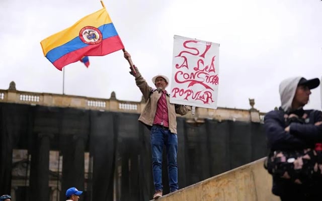 Streets blocked, barricades burned as general strike roils Colombia