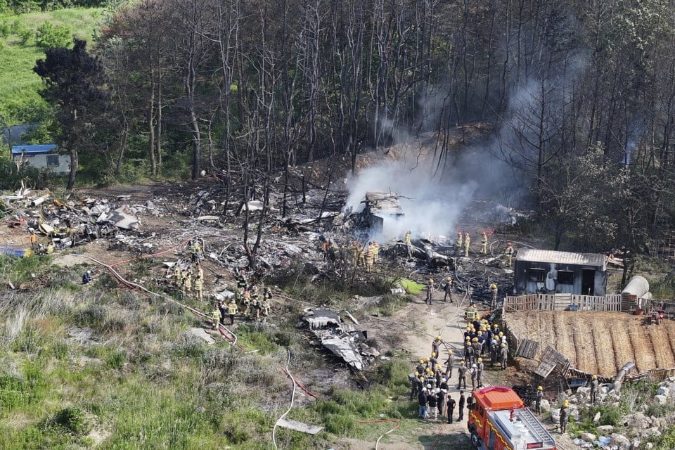 Navy patrol plane crashes in South Korea, killing two     