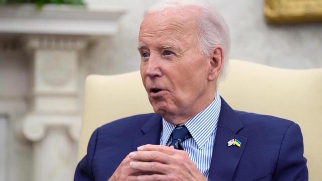 Biden says 'I'm feeling good' after cancer diagnosis