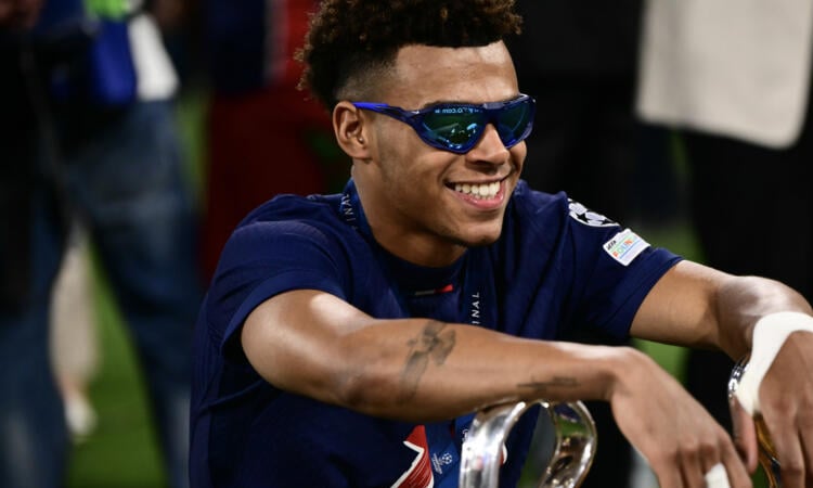 Teenager Doue caps dream season by starring in PSG's Champions League triumph