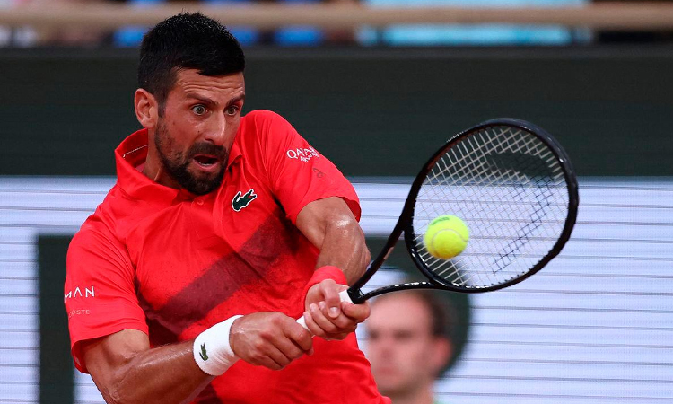 Djokovic races into French Open fourth round in 'fun night to be in Paris'