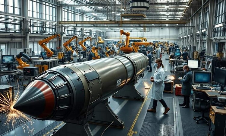 UK boosts weapons production capacity in new defence strategy