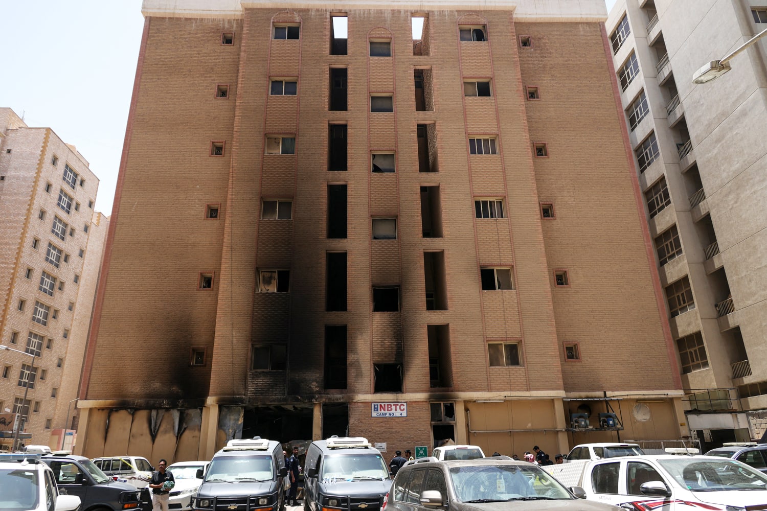 Five dead in Kuwait apartment block fire: official