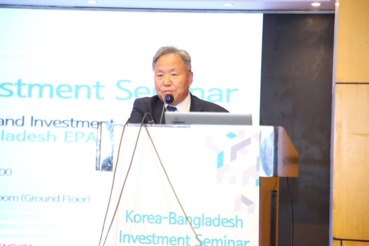 Korean envoy stresses on quality economic growth in Bangladesh