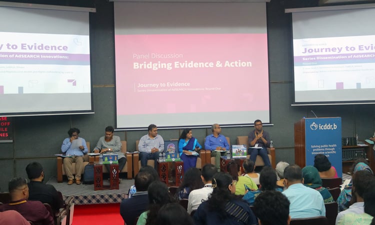 Seminar on adolescent sexual, reproductive health held at ICDDR,B
