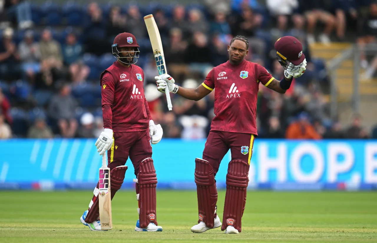 Ton-up Carty takes West Indies to 308 all out against England