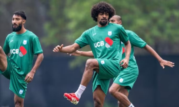 Hamza now in city to play Asian Cup Qualifier